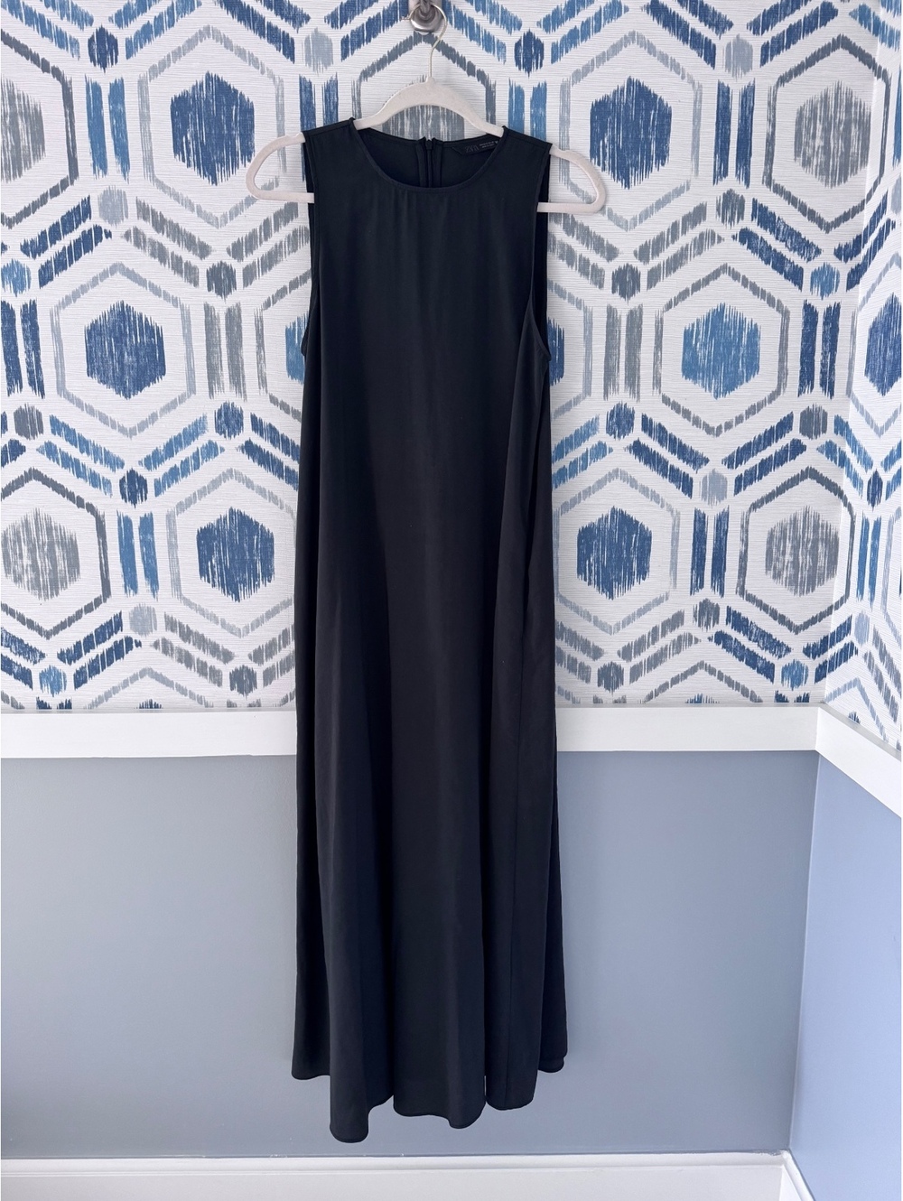 ZARA Black Column Dress